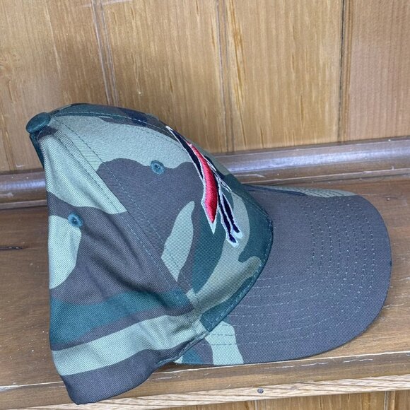 Buffalo Bills Hat Cap Adult One Size Green Camouflage Snapback NFL Logo - Picture 3 of 6